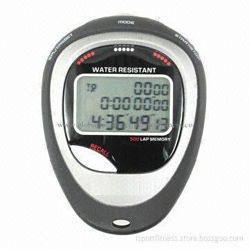 Multifunction LCD Waterproof Stopwatch